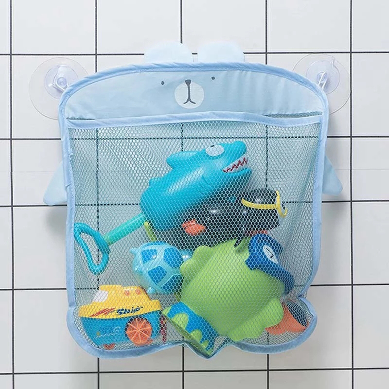 Baby Clothing Types - Tas Penyimpanan Jaring Hiu Kartun Anak-anak