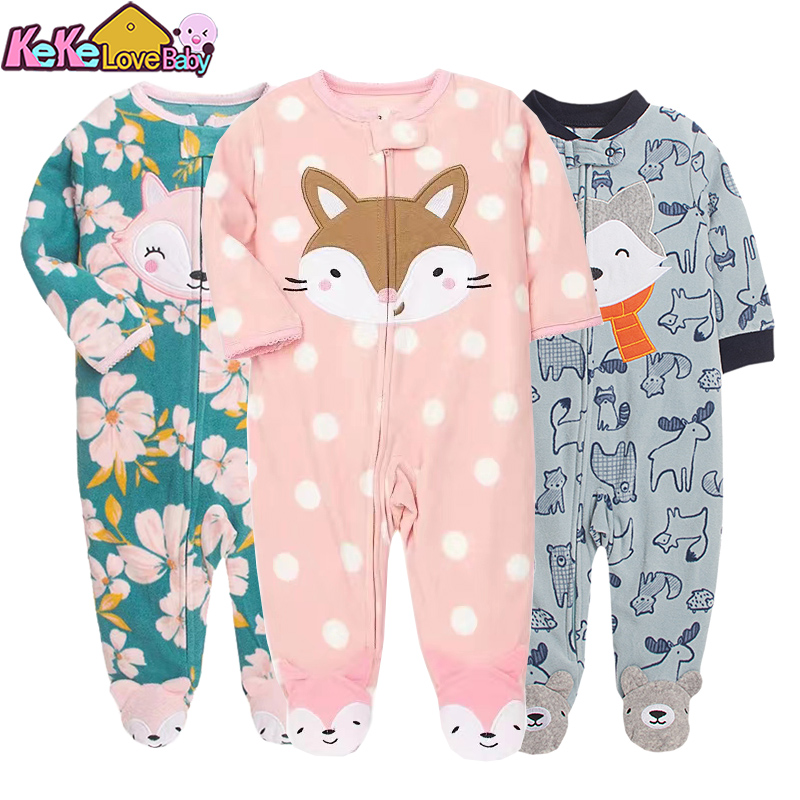Baby Clothing Zip - Baju monyet bayi baru lahir, piyama