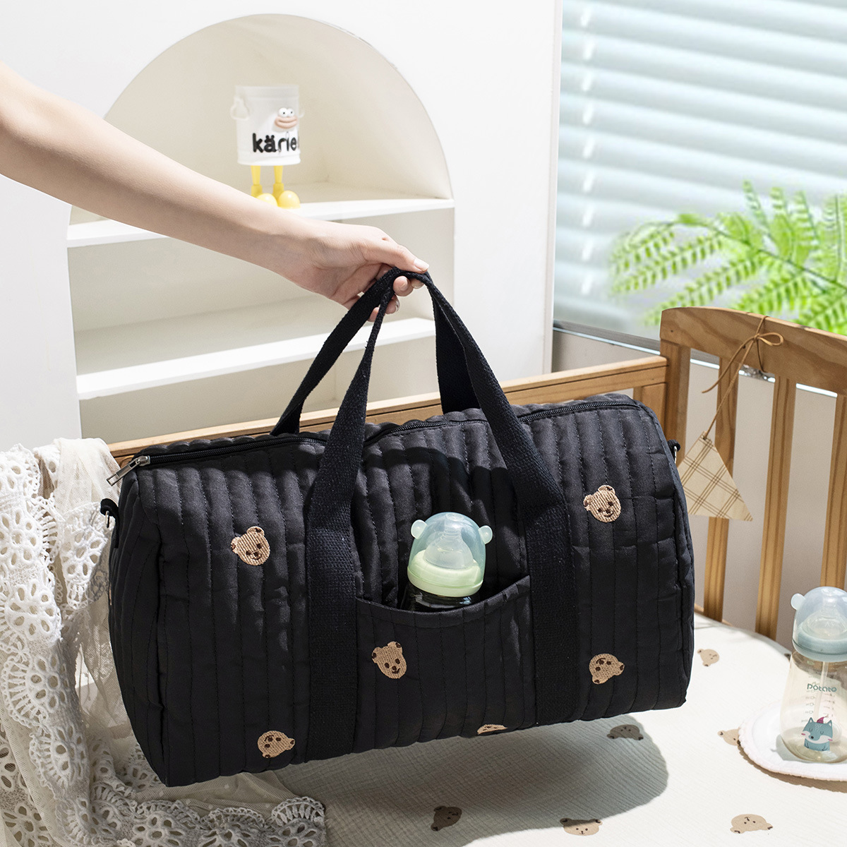 Baby Clothing Hamper - Tas Ibu Besar Tas Penyimpanan Popok