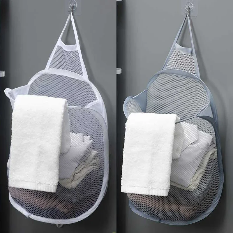 Baby Clothing Hamper - Keranjang cucian gantung tas penyimpanan jaring