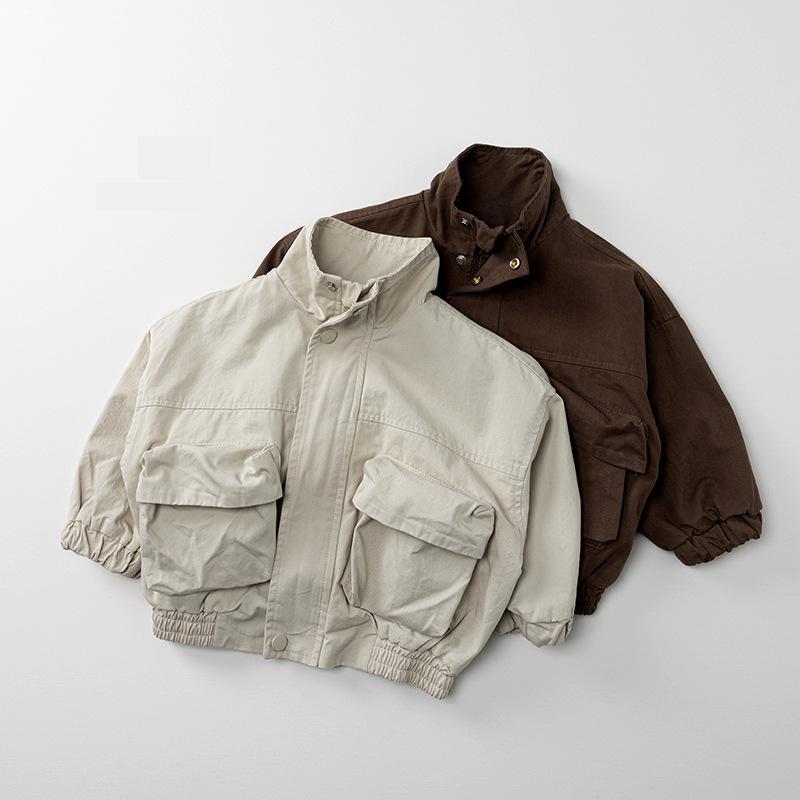 Baby Clothing Zip - Mantel Kasual Anak-anak Baru Musim Gugur