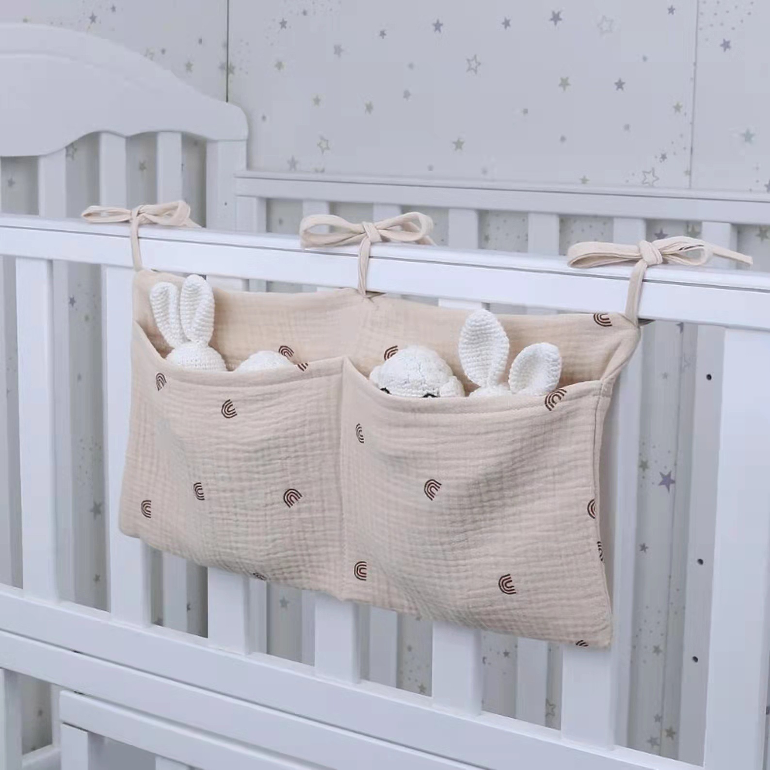 Baby Clothing Hamper - Tas Penyimpanan Boks Bayi Portabel Tas