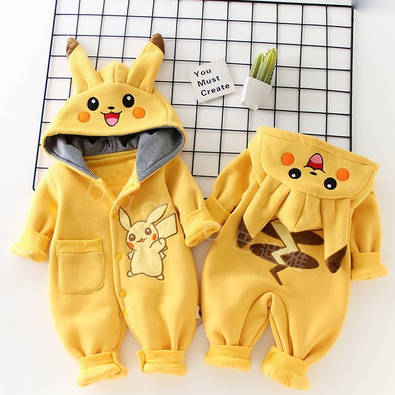 Baby Clothing Discount - Piyama Bayi Monster Saku Kartun Pakaian
