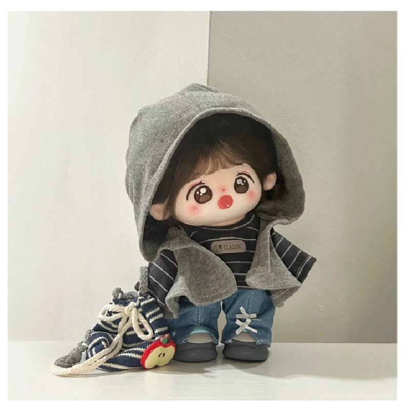Baby Clothing Neutral - Pakaian bayi katun klasik 20cm setelan