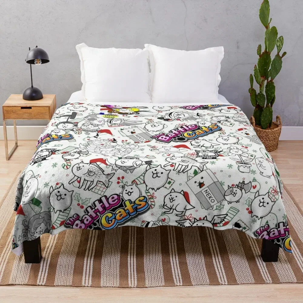 Fleece Sleep Bag - Battle Cats selimut lempar Kantung tidur