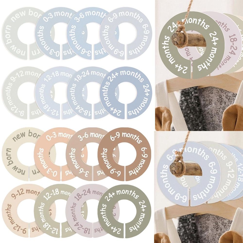 Baby Clothing Hangers - 68/9 Buah Gantungan Pengatur Pakaian Bayi
