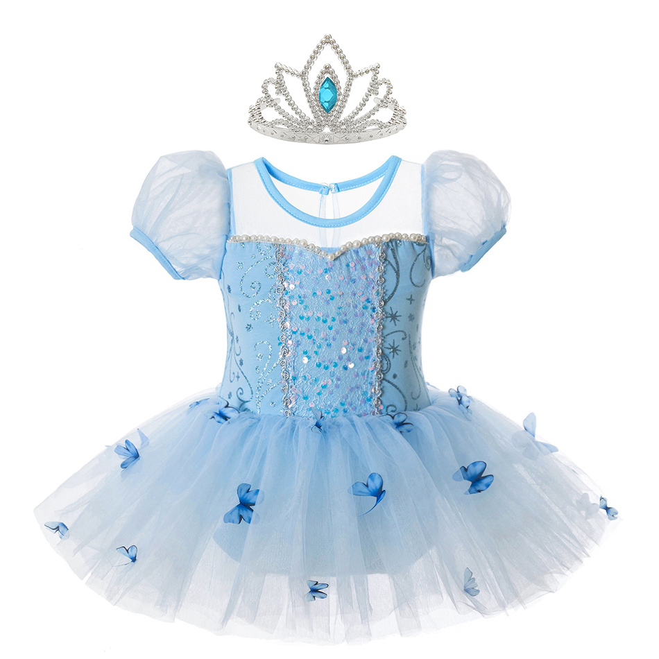 Baby Clothing Size - Gaun Menari Cinderella Pakaian Balet Putri