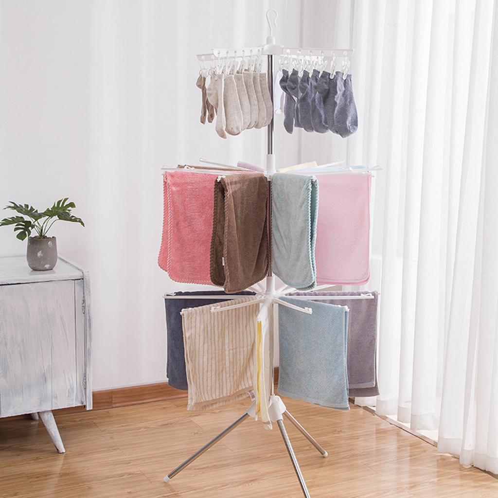 Rak Pengering Lipat 3 Tingkat  - Baby Clothing Hangers ulasan dan harga