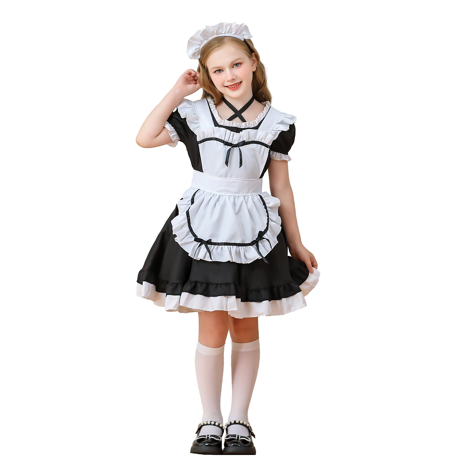 Gaun Kostum Cosplay Pembantu L - Baby Clothing Size ulasan dan harga