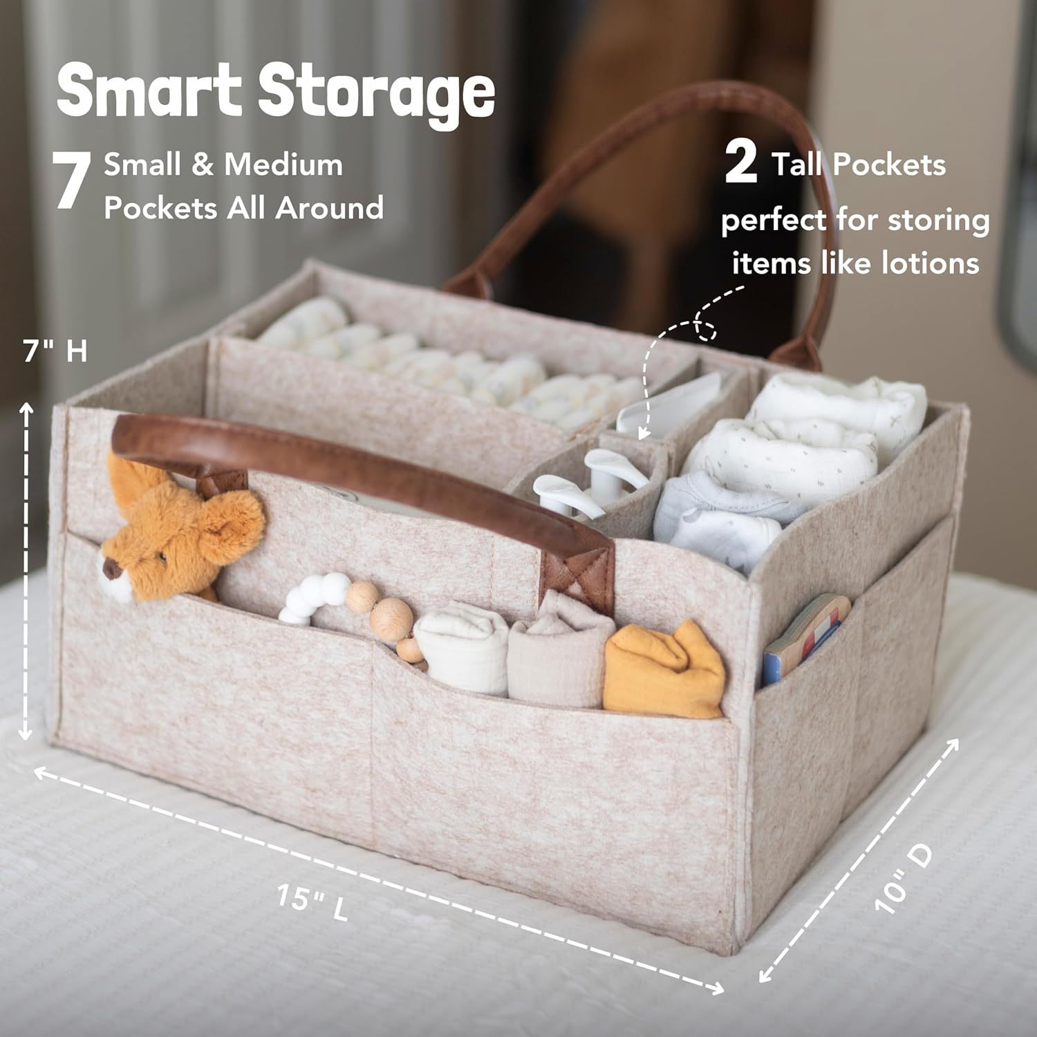 Keranjang Penyimpanan Perlengk - Baby Clothing Hamper ulasan dan harga