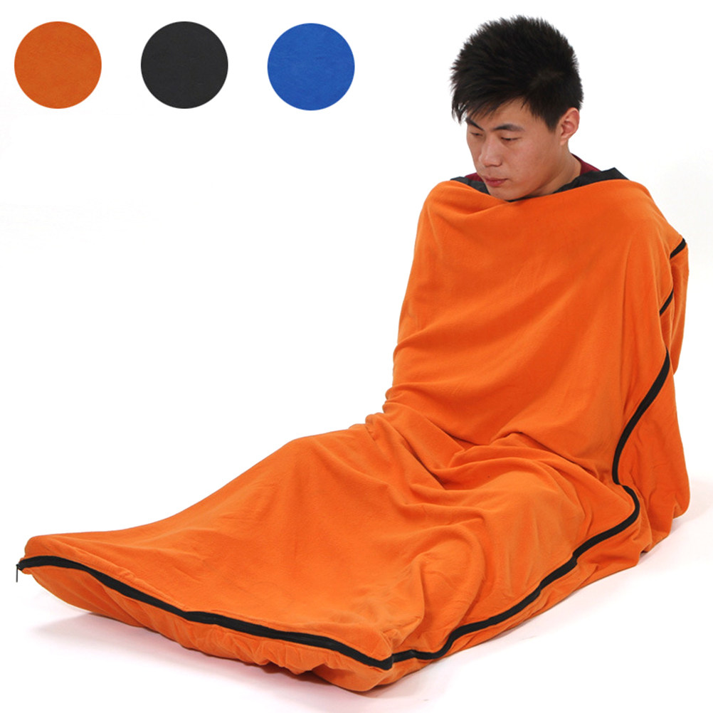 Kantong Tidur Portabel Bulu Po - Fleece Sleep Bag ulasan dan harga