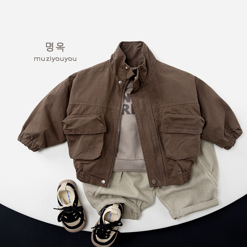 Mantel Kasual Anak-anak Baru M - Baby Clothing Zip ulasan dan harga