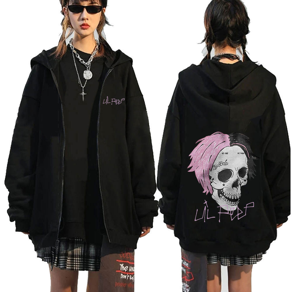 Lil Peep Cry Hoodie ritsleting - Baby Clothing Zip ulasan dan harga