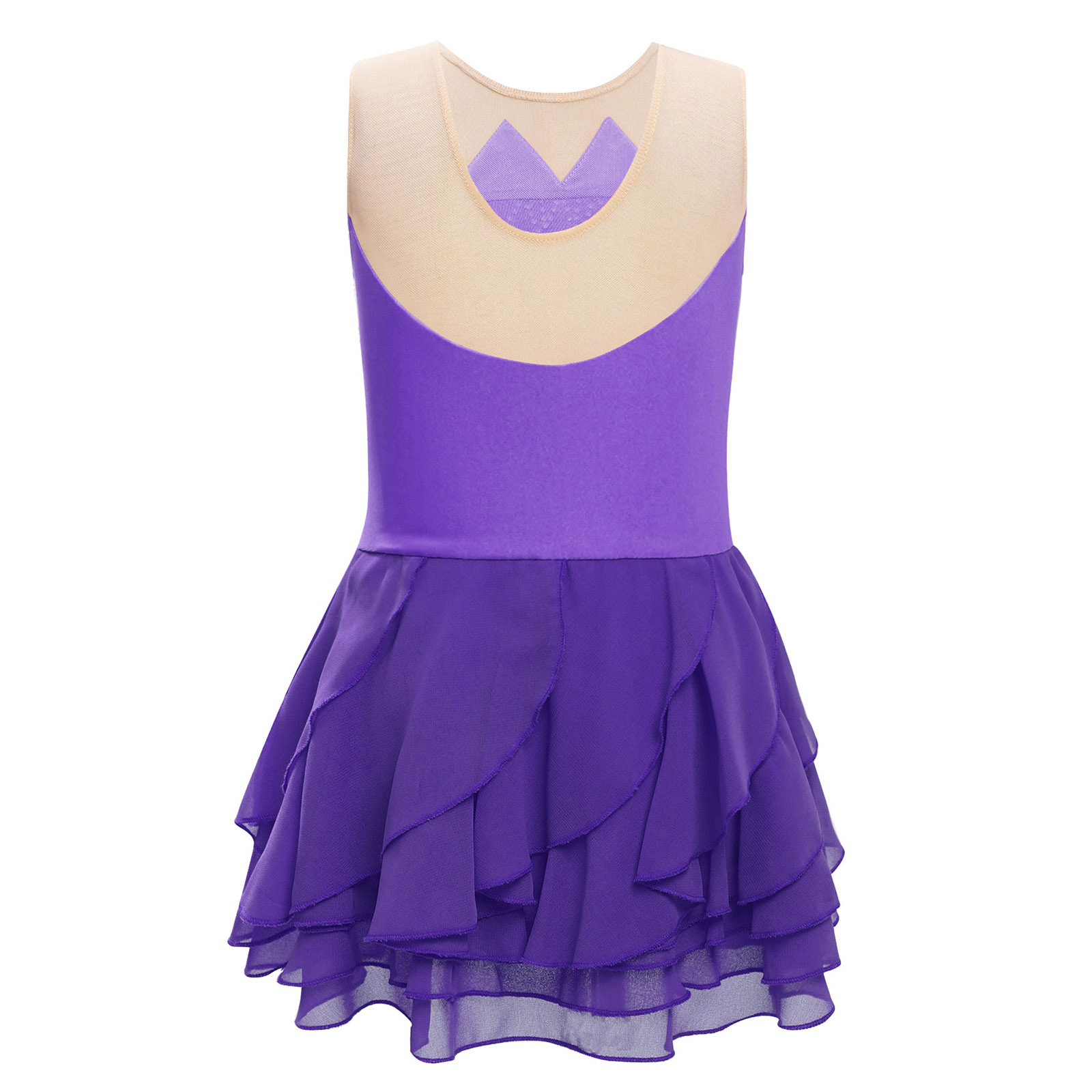 Gadis Mesh Figure Skating Gaun - Baby Clothing Size ulasan dan harga