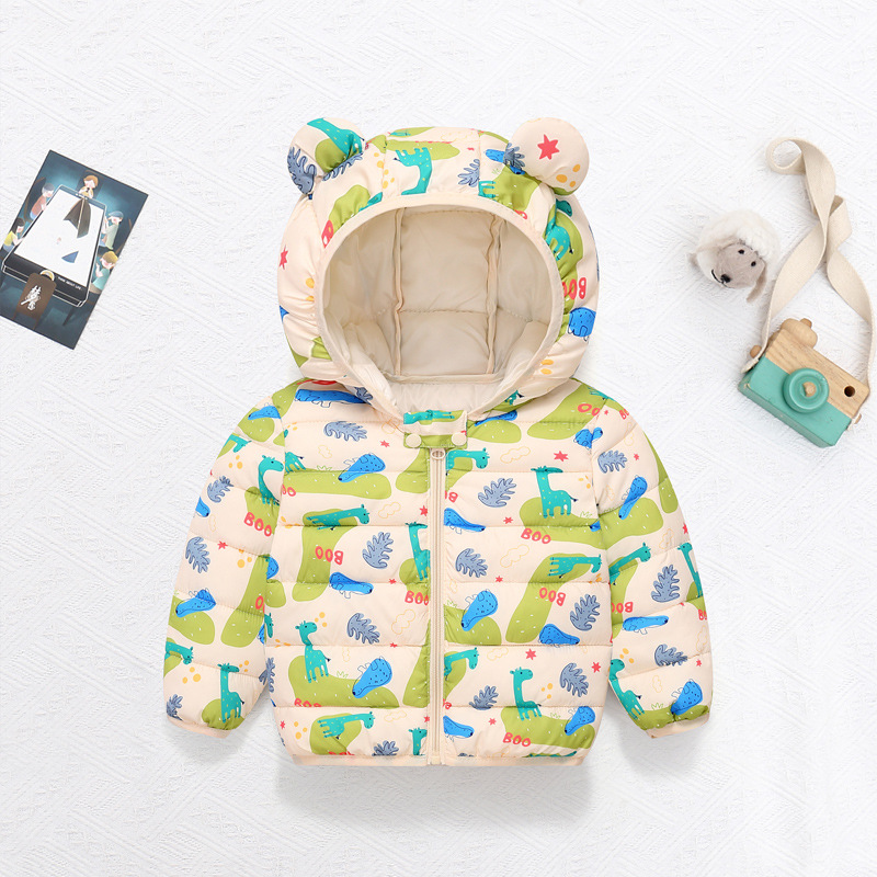 Anak-anak mantel katun kartun  - Baby Clothing Zip ulasan dan harga