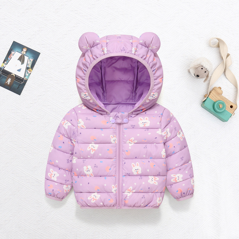 Anak-anak mantel katun kartun  - Baby Clothing Zip ulasan dan harga