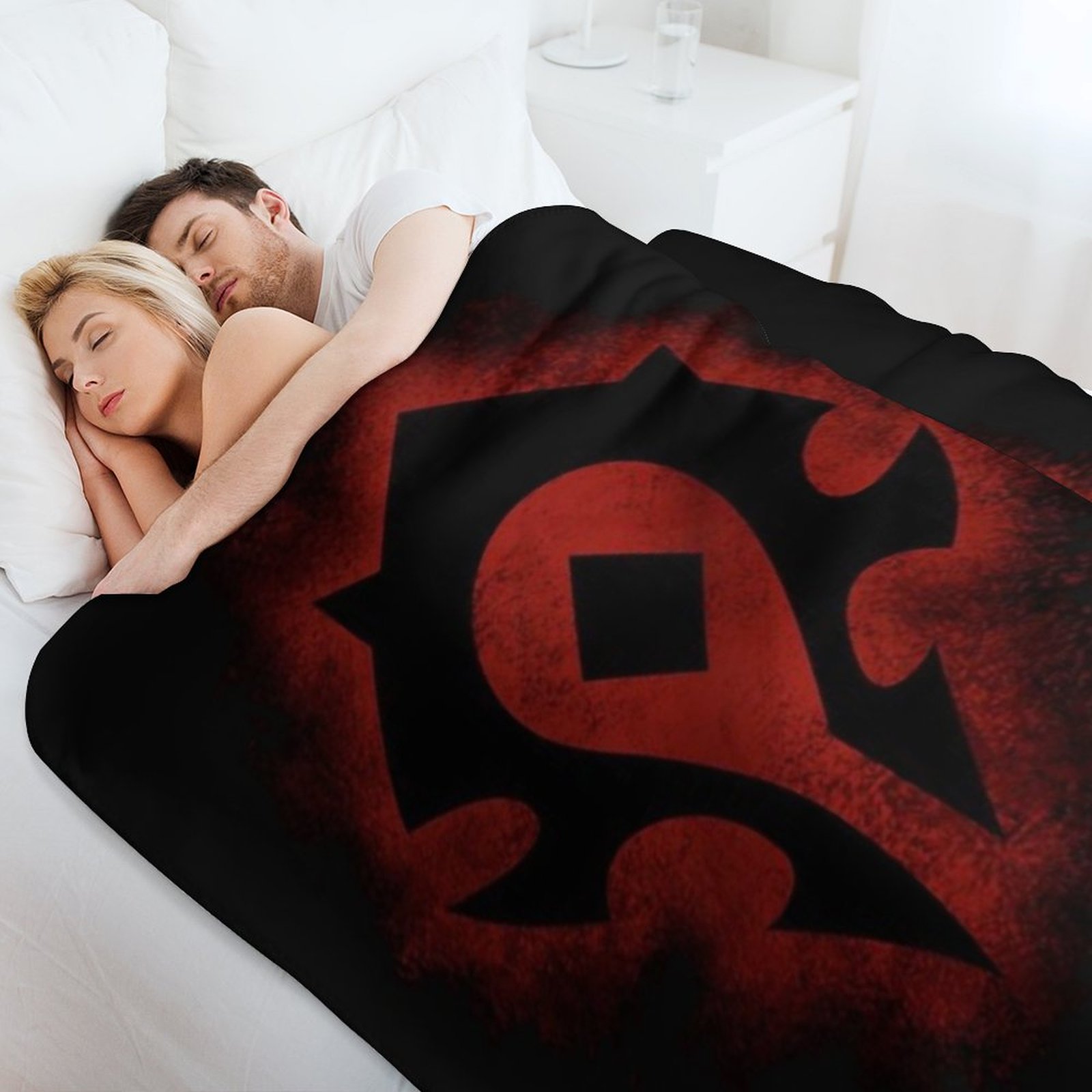 Selimut Lempar Logo Red Horde, - Fleece Sleep Bag ulasan dan harga