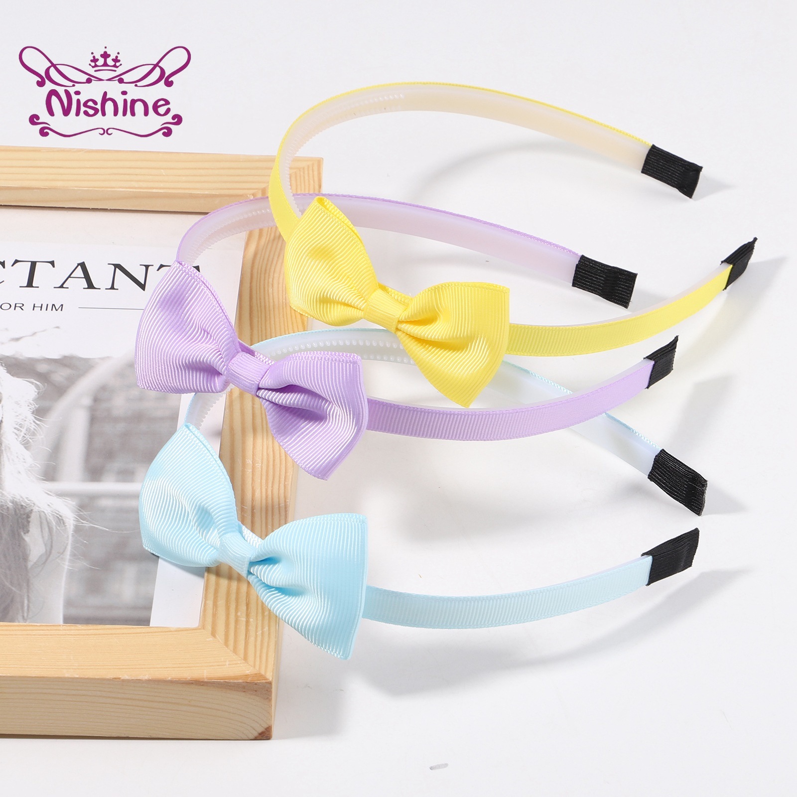 1 buah pita busur simpul bando - Baby Clothing Us ulasan dan harga