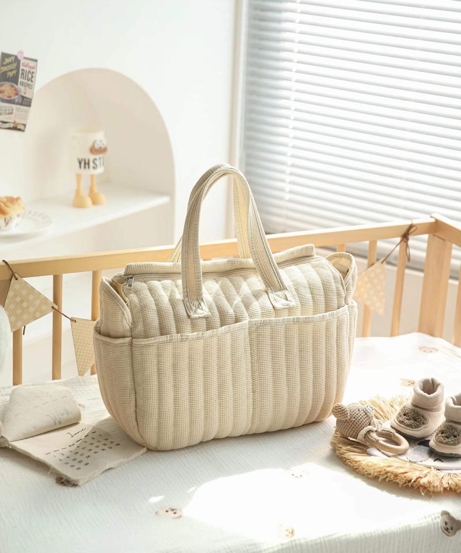 Tas Popok Bayi Fashion Tas Tan - Baby Clothing Hamper ulasan dan harga